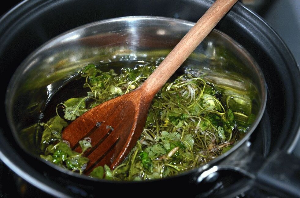 herbal decoction with celandine for nail fungus